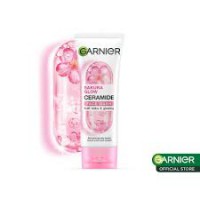 facial wash garnier sakura glow 